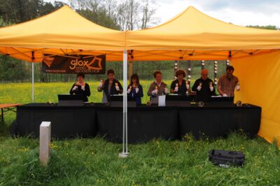 Performance of the handbell choir Schönaich Glox e.V. at the Skulptoura